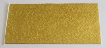 Wachs Dekor Platte gold