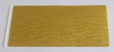 Wachs Dekor Platte gold