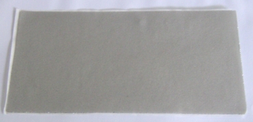 Wachs Dekor Platte silber mit leichtem Glitter