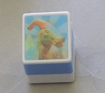 Dino Stempel mit Wackelbild