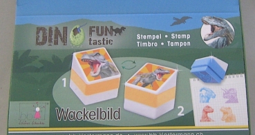 Preview: Dino Stempel mit Wackelbild