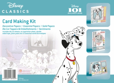 Preview: Creative Expressions 101 Dalmatians A4 Box Card Making Kit