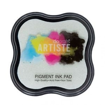 Docraft Pigment Ink Pad Clear Emboss