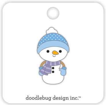 Doodlebug Design Snowman Collectible Pins