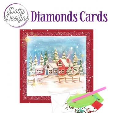 Dotty Designs Diamond Cards Winter Landscape
