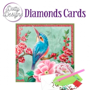 Dotty Designs Diamond Cards Kingfisher
