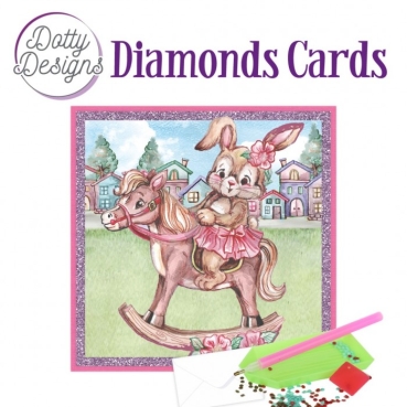 Dotty Designs Diamond Cards Rocking Horse