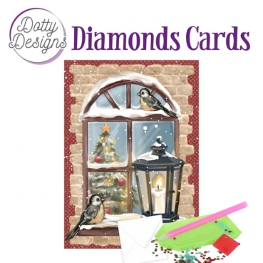 Dotty Designs Diamond Cards Christmas Window