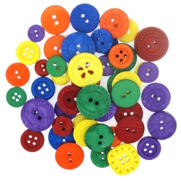 Dress It Up Knöpfe Color Me bunt gemischt