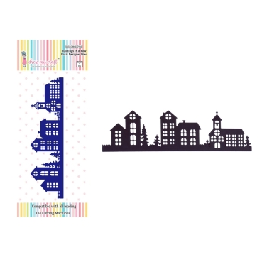 Preview: Dress My Craft Cutting Die Basic Designer Buildings in a Row