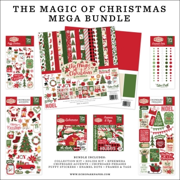 Echo Park The Magic of Christmas Mega Bundle Großes Weihnachts-Set