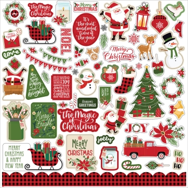 Preview: Echo Park The Magic of Christmas Mega Bundle Großes Weihnachts-Set