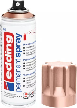 Edding e-5200 Permanent Spray Rose Gold Matt