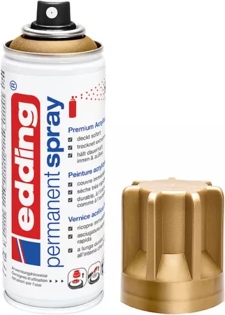 Edding e-5200 Permanent Spray Rich Gold Matt