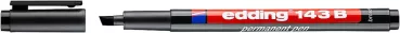 Edding e-143 B Permanent Pen 1-3mm Black