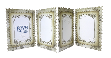 Preview: Elisabeth Craft Designs This Lovely Life A5 Stamps Love & Roses