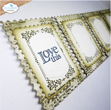 Preview: Elisabeth Craft Designs This Lovely Life A5 Stamps Love & Roses