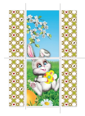 Preview: Reddy Cards Bastelset Endloskarten Ostern