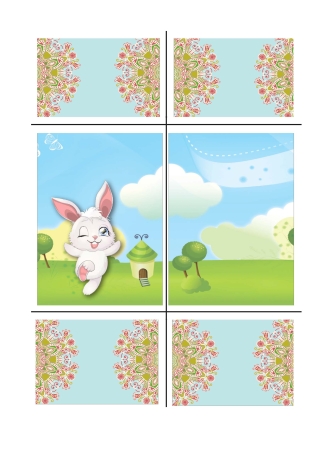 Preview: Reddy Cards Bastelset Endloskarten Ostern