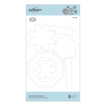 Preview: Spellbinders Snowflake Splendor Etched Dies