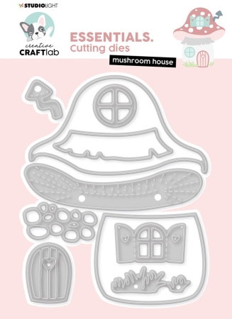 Creative Craftlab Essentials Cutting Dies Mushroom House