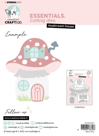 Preview: Creative Craftlab Essentials Cutting Dies Mushroom House