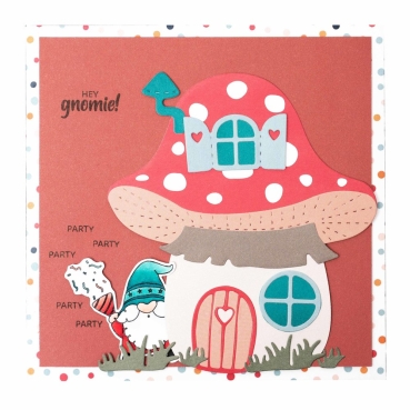 Preview: Creative Craftlab Essentials Cutting Dies Mushroom House