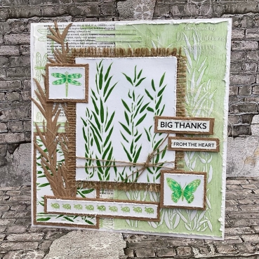 Creative Expressions Designer Boutique Clear Stamp A6 Take A Seat