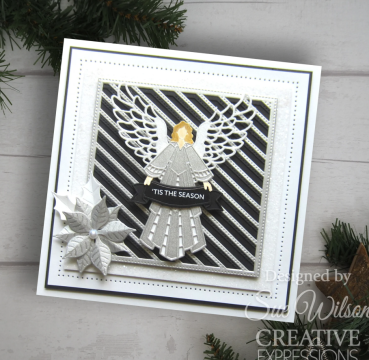 Preview: Creative Expressions Sue Wilson Craft Die Festive Stylish Poinsetta