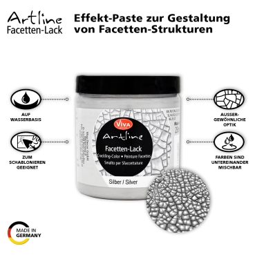 VIVA FACETTEN Lack 250 ml Weiß