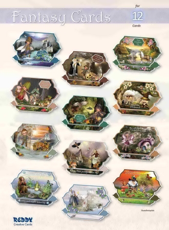 Reddy Cards Ornamentkarten Fantasy / Märchen preisreduziert
