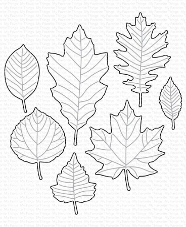 My Favorite Things Die-namics Falling Leaves