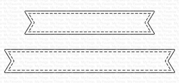 My Favorite Things Essential Stitched Sentiment Strips Die-namics