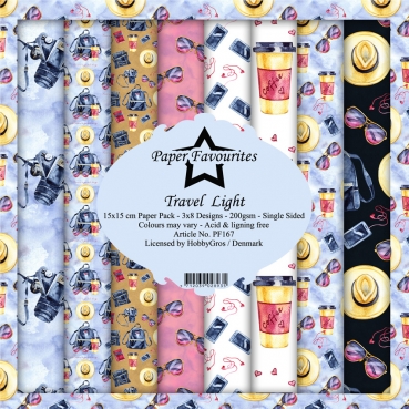 Paper Favourites Travel Light 6 x 6 Inch Paper Pack