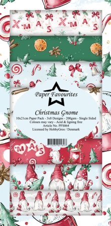 Paper Favourites Christmas Gnome Slim Paper Pack