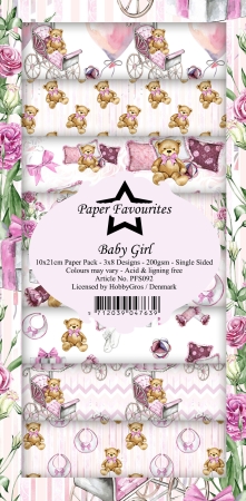 Paper Favourites Baby Girl Slim Paper Pack