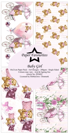 Preview: Paper Favourites Baby Girl Slim Paper Pack