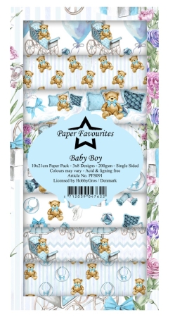 Preview: Paper Favourites Baby Boy Slim Paper Pack