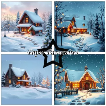 Preview: Paper Favourites 6 x 6 Inch Paper Pad Cozy Winter