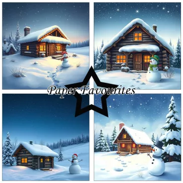 Preview: Paper Favourites 6 x 6 Inch Paper Pad Cozy Winter