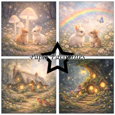 Preview: Paper Favourites 6 x 6 Inch Paper Pack The Magic of Nature