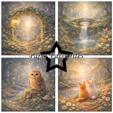 Preview: Paper Favourites 6 x 6 Inch Paper Pack The Magic of Nature