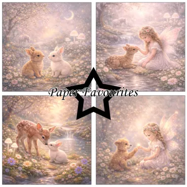 Preview: Paper Favourites 6 x 6 Inch Paper Pack Magical Nature Dreams