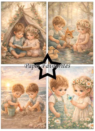 Preview: Paper Favourites A6 Paper Pad Best Friends