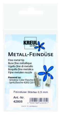Kreul Window Color Metall-Feindüse Stärke 0,5 mm