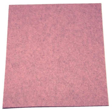 Filzstück 3 mm, 375 x 500 mm rosenholz meliert