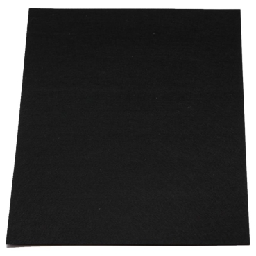 Filz 3 mm 75 x 50 cm schwarz