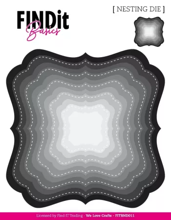 Find It Nesting Dies Deco Squares