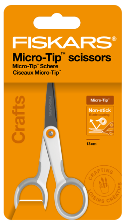 Fiskars Scissors Crafts Micro-Tip 13 cm Non-Stick