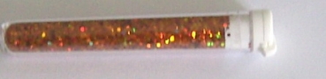 Flimmer im Röhrchen orange